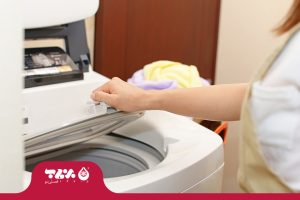 تمیز کردن ماشین لباسشویی