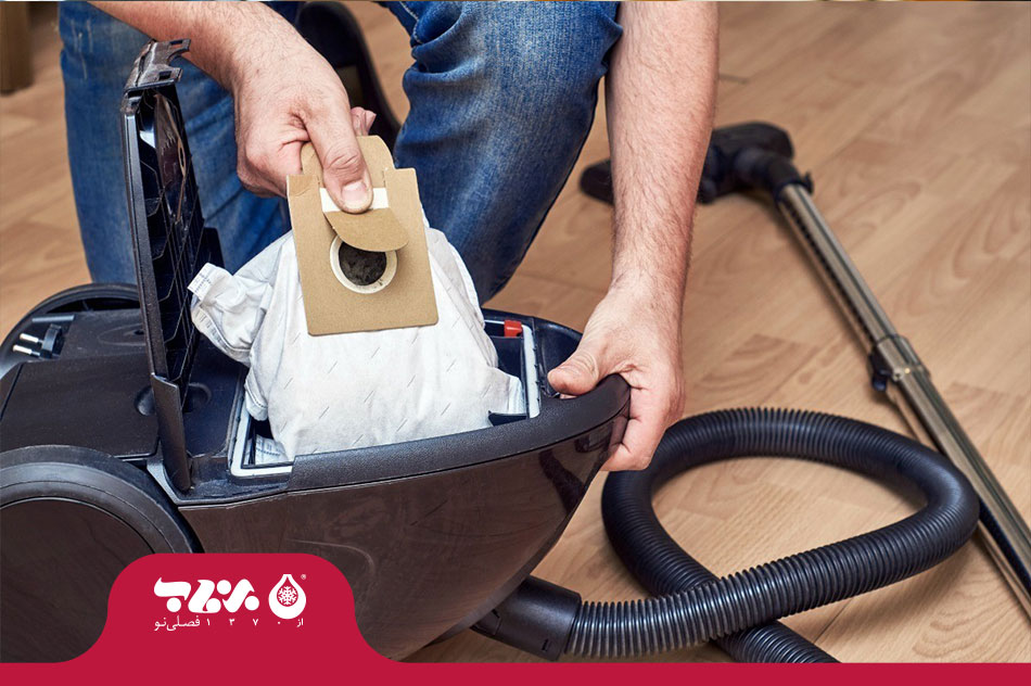 تمیز کردن جاروبرقی