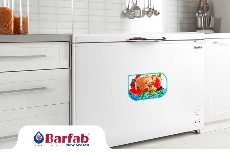 فریزر صندوقی 100 لیتری برفاب