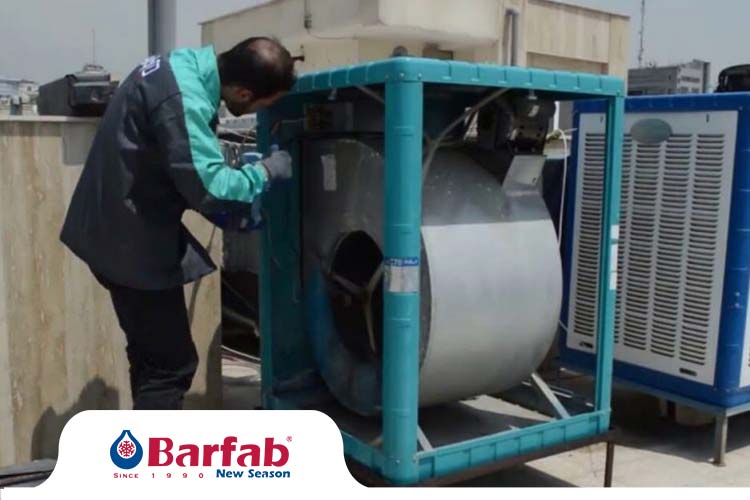 سرویس کار کولر آبی