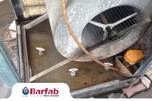 تعویض کفی کولر آبی