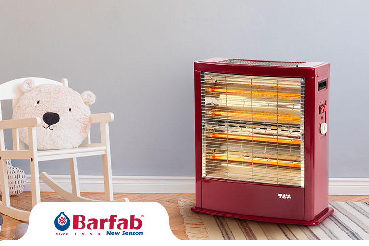 بخاری برقی فن دار