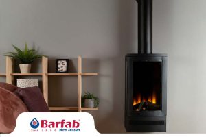 بخاری دیواری دودکش دار